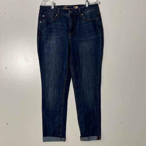 Seven7 Weekend Slim Fit Jeans‎ Denim blue Womans Size 10 - Picture 1 of 8